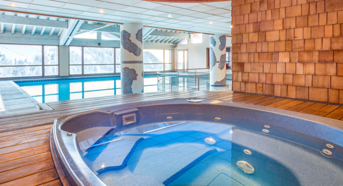 Hotel des Deux Domaines, La Plagne: Belle Plagne ski chalet, image 8